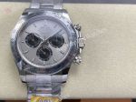 ARF Rolex Daytona Dandong 4131 Movement 904L Steel 40mm Grey Face WG Band Watch